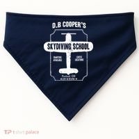 Men D.B. Cooper Skydiving School USA-Made Doggie Bandana thumb 0