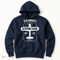 Men D.B. Cooper Skydiving School Hoodie thumb 0