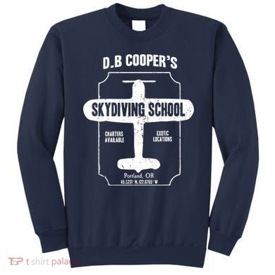 Men D.B. Cooper Skydiving School Sweatshirt