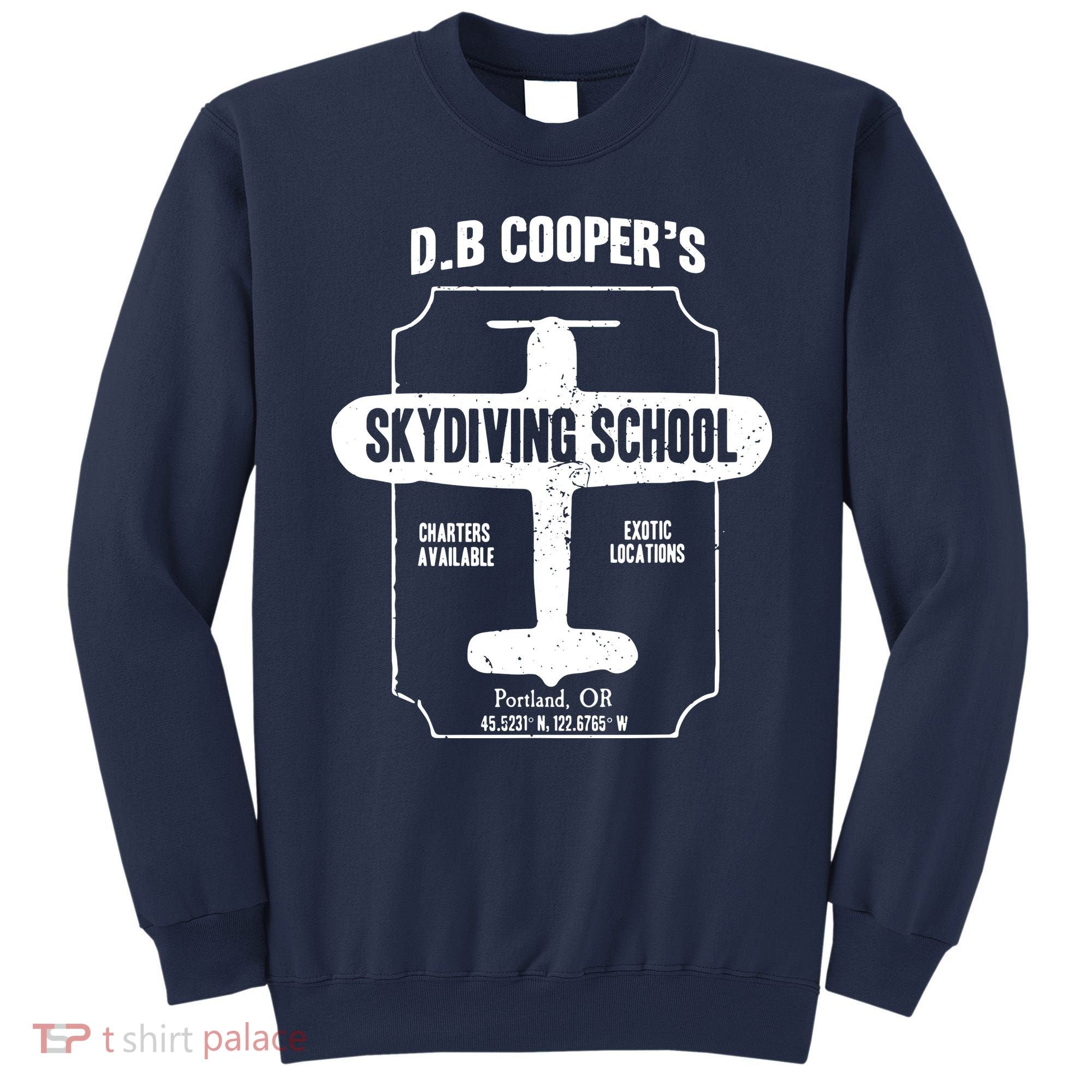 Men D.B. Cooper Skydiving School Sweatshirt