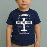 Men D.B. Cooper Skydiving School Toddler T-Shirt thumb 2