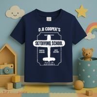 Men D.B. Cooper Skydiving School Toddler T-Shirt thumb 3