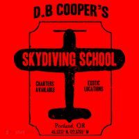 Men D.B. Cooper Skydiving School Santa Hat thumb 1