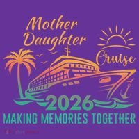 Mother Daughter Cruise Making Memories Together 2026 Hoodie thumb 2