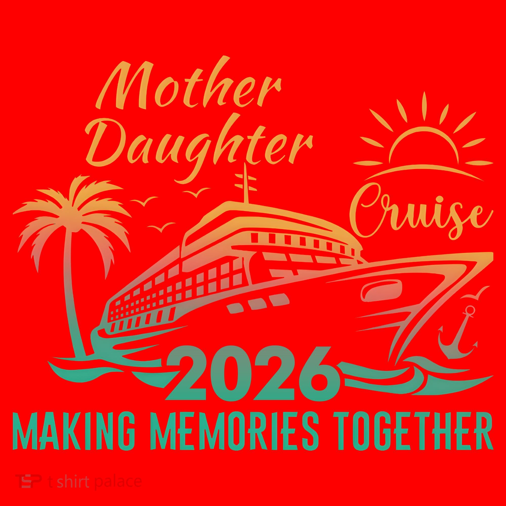 Mother Daughter Cruise Making Memories Together 2026 Santa Hat