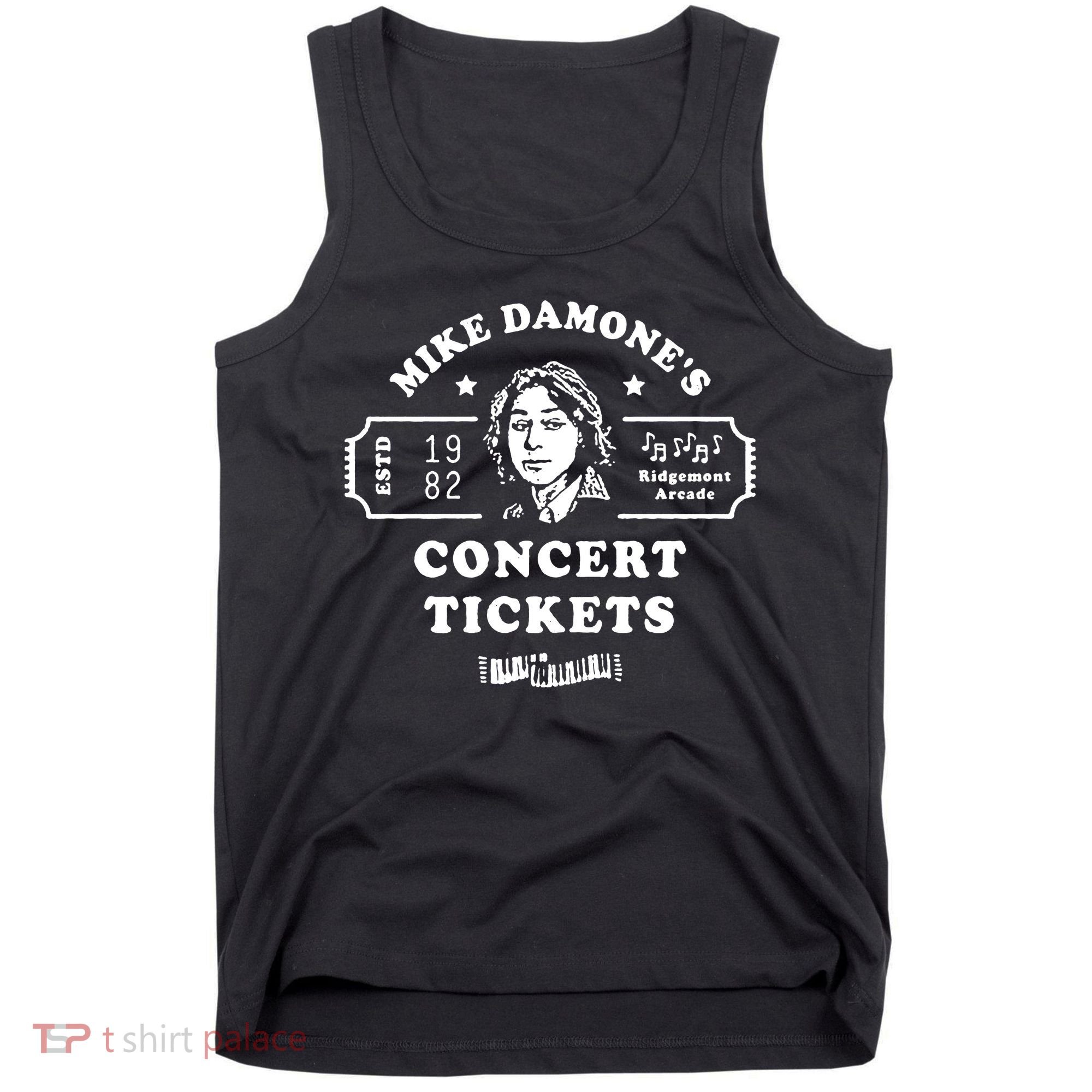 Mike Damone Concer Tickets 1982 Estd Tank Top