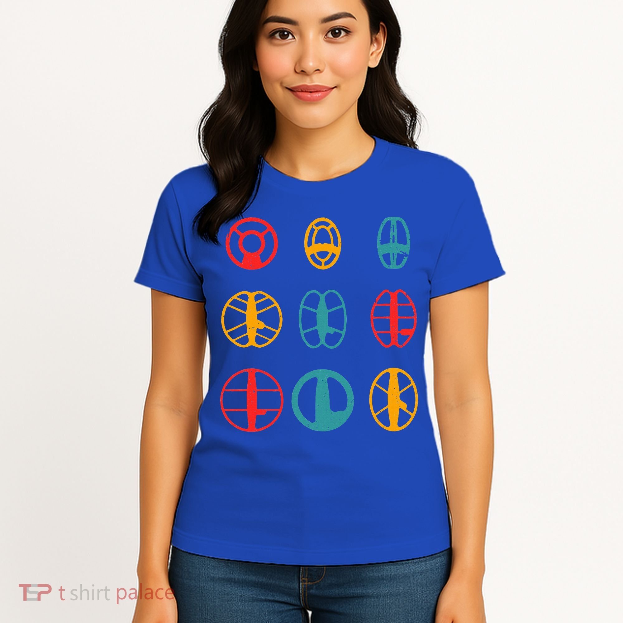Metal Detecting Coils Cool Metal Detectorist Women's T-Shirt