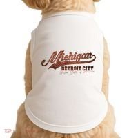 Michigan Detroit City Bricks Doggie Tank thumb 0
