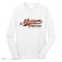 Michigan Detroit City Bricks Long Sleeve Shirt thumb 0