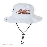 Michigan Detroit City Bricks Bucket Hat thumb 0