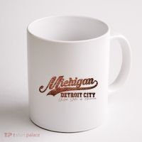 Michigan Detroit City Bricks Coffee Mug thumb 1