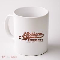 Michigan Detroit City Bricks Coffee Mug thumb 0