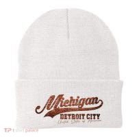 Michigan Detroit City Bricks Beanie thumb 0