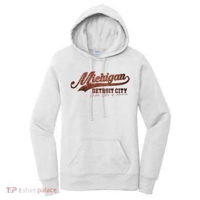 Michigan Detroit City Bricks Women's Hoodie
