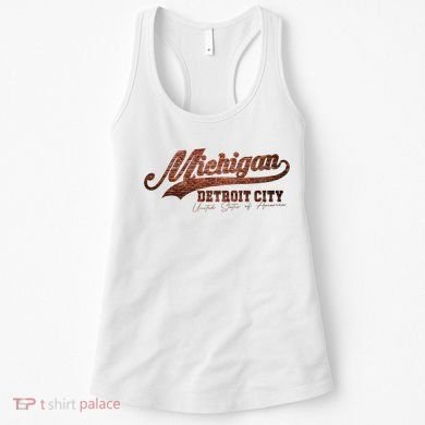 Michigan Detroit City Bricks Women's Tank Top