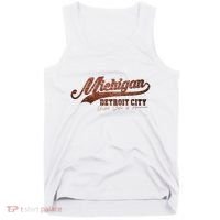 Michigan Detroit City Bricks Tank Top thumb 0