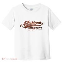 Michigan Detroit City Bricks Toddler T-Shirt thumb 0