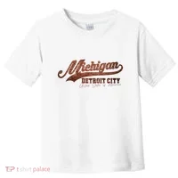 Michigan Detroit City Bricks Toddler T-Shirt thumb 0