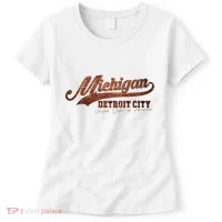 Michigan Detroit City Bricks Women's T-Shirt thumb 0