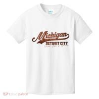 Michigan Detroit City Bricks Kids T-Shirt thumb 0