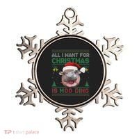 Moo Deng Christmas All I Want For Christmas Is Moo Deng Ornament thumb 0