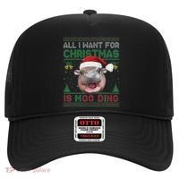 Moo Deng Christmas All I Want For Christmas Is Moo Deng Hat thumb 0