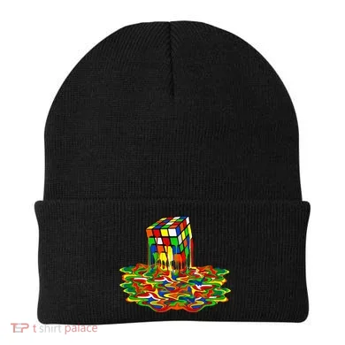Melting Down Cube Beanie