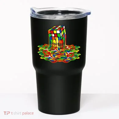 Melting Down Cube Tumbler