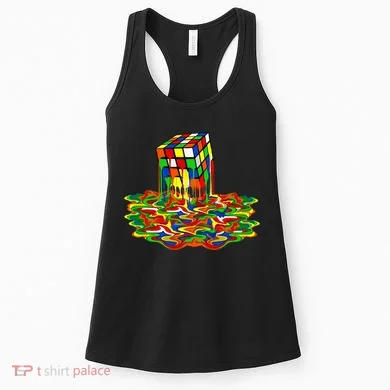 Melting Down Cube Women's Tank Top