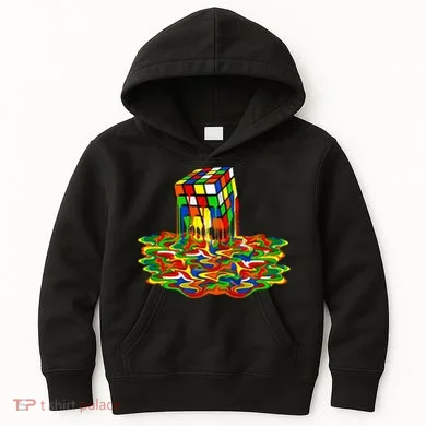 Melting Down Cube Kids Hoodie