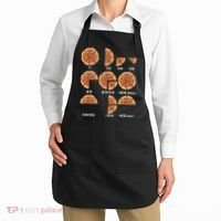Maths Day Costume Idea Teachers Pizza Slice Fraction Apron thumb 2