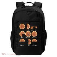 Maths Day Costume Idea Teachers Pizza Slice Fraction Backpack thumb 0