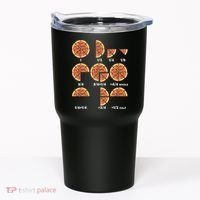 Maths Day Costume Idea Teachers Pizza Slice Fraction Tumbler thumb 0