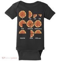 Maths Day Costume Idea Teachers Pizza Slice Fraction Baby Bodysuit thumb 0