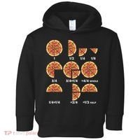 Maths Day Costume Idea Teachers Pizza Slice Fraction Toddler Hoodie thumb 0