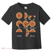 Maths Day Costume Idea Teachers Pizza Slice Fraction Toddler T-Shirt thumb 0