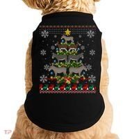 Mule Donkey Christmas Ornat Tree Funny Gift Ugly Sweater Gift Doggie Tank thumb 0
