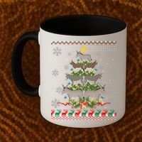 Mule Donkey Christmas Ornat Tree Funny Gift Ugly Sweater Gift Coffee Mug thumb 2
