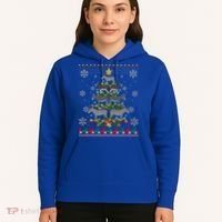 Mule Donkey Christmas Ornat Tree Funny Gift Ugly Sweater Gift Hoodie thumb 5