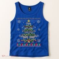 Mule Donkey Christmas Ornat Tree Funny Gift Ugly Sweater Gift Tank Top thumb 2