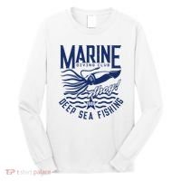 Marine Diving Club Deep Sea Fishing 1986 Long Sleeve Shirt thumb 0