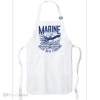 Marine Diving Club Deep Sea Fishing 1986 Apron thumb 0