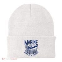 Marine Diving Club Deep Sea Fishing 1986 Beanie thumb 0