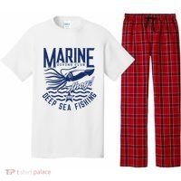 Marine Diving Club Deep Sea Fishing 1986 Pajama Set thumb 0
