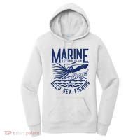 Marine Diving Club Deep Sea Fishing 1986 Women's Hoodie thumb 0