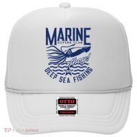 Marine Diving Club Deep Sea Fishing 1986 Hat thumb 0
