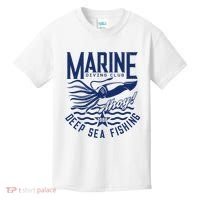 Marine Diving Club Deep Sea Fishing 1986 Kids T-Shirt thumb 0