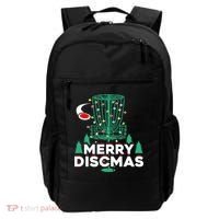 Merry Discmas Disc Golf Frisbee Christmas Xmas Funny Backpack thumb 0