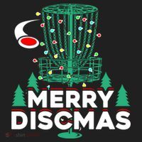 Merry Discmas Disc Golf Frisbee Christmas Xmas Funny Tumbler thumb 3