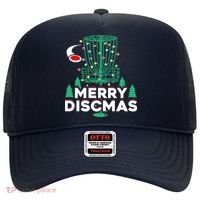 Merry Discmas Disc Golf Frisbee Christmas Xmas Funny Hat thumb 0